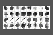 Watercolor Strokes Brush Pack, a Brush Add-On by Design Panoply (Thumbnail 5 of 5)