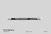 Pencil Mockup, a Pens & Pencil Mockup by renderstockmarket (Thumbnail 1 of 4)