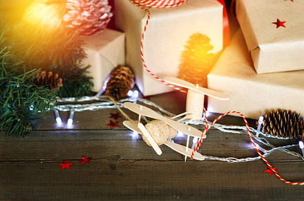 Christmas composition containing christmas, christmas decorations, and new, a Holiday Photo by Daria Photo
