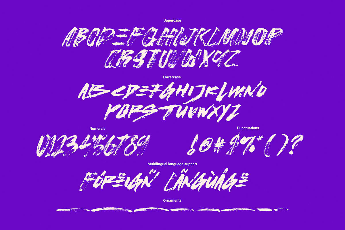 Stroke | Cyber Brush Font, a Handwritten Font by Ardana Creative (Photo 13 of 14)
