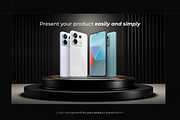 Black Podiums  Background Set, a Background Graphic by Digital Blood (Thumbnail 2 of 9)