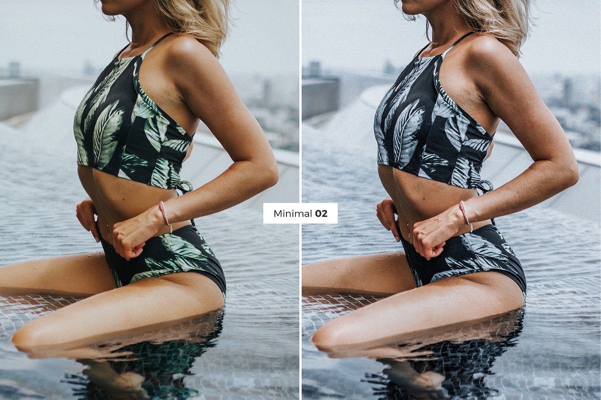 4 Lightroom Presets MINIMAL, an Action Add-On by Graace Studio (Photo 6 of 8)