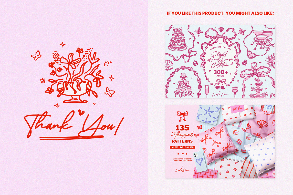 Whimsical Frames, Clip Art, Patterns, an Object Graphic by Leila Divine (Photo 17 of 17)