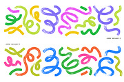 Doodle abstract swirls, brushstrokes, a Decorative Illustration by Good Studio (Thumbnail 3 of 3)