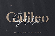Galileo Galilei - Serif & Script Duo, a Serif Font by AndrewPixelType (Thumbnail 1 of 9)
