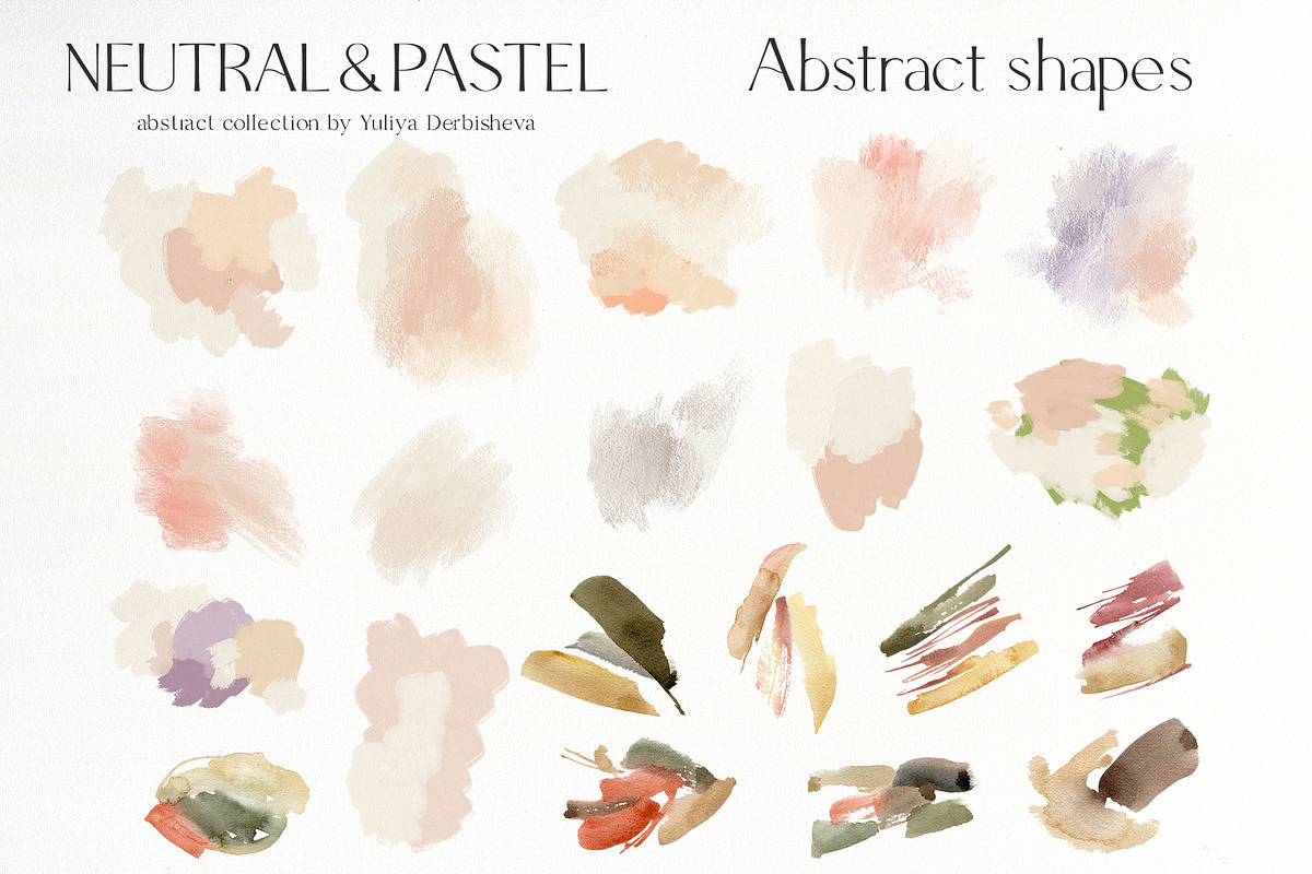 Neutral pastel background flowers, a Background Graphic by Yuliya Derbisheva (Photo 16 of 17)