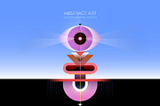 Lighthouse Abstract Vector Design, a Decorative Illustration by danjazzia (Thumbnail 2 of 3)