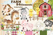Farm animals png Barnyard Animals, an Animal Illustration by vivastarkids (Thumbnail 1 of 8)