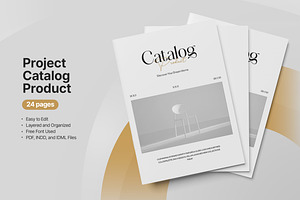 Project Catalog Product Template, a Brochure Template by TMint Play