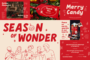 Christmas Winter Font Bundle, a Sans Serif Font by Vadovastd (Thumbnail 6 of 9)