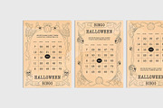 Halloween Bingo Card Template, a Card Template by BrandPacks (Thumbnail 3 of 7)