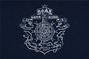 Hong Kong Map Illustration, a Work Illustration by Fundamental Studio (Thumbnail 8 of 12)