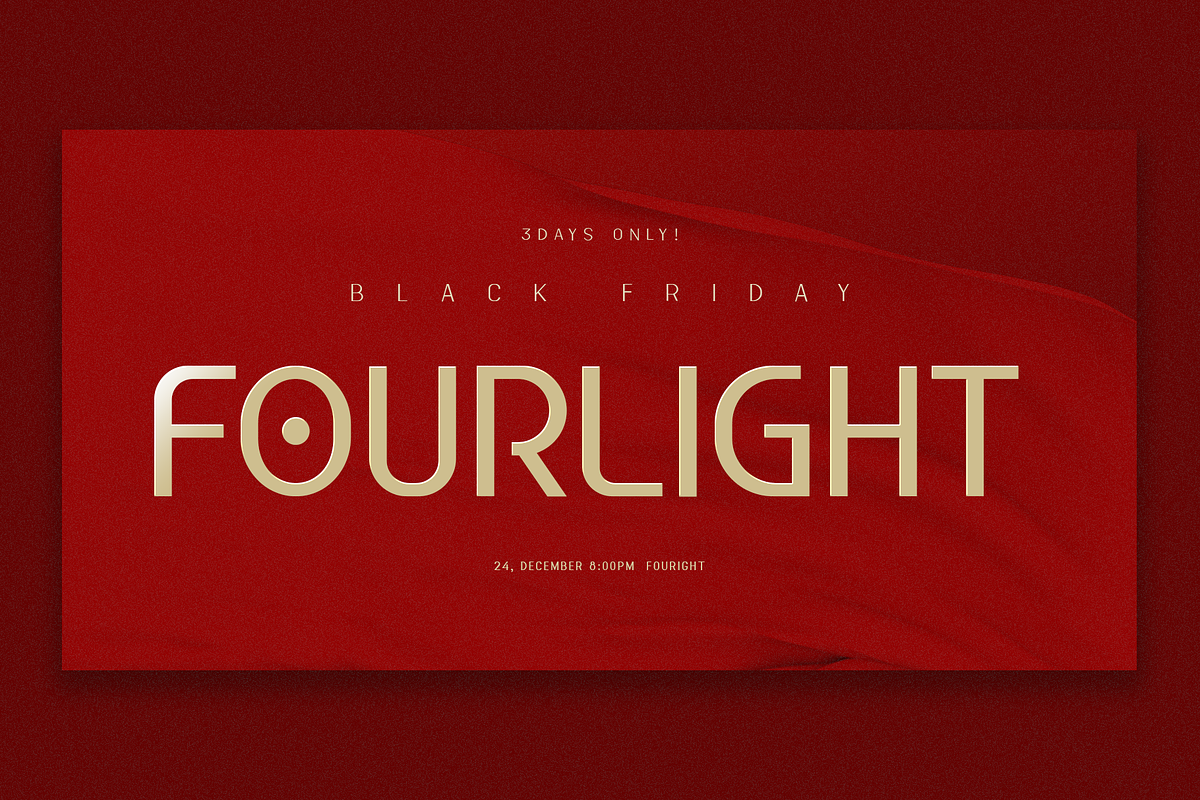 Couplin - Modern Decorative Font, a Sans Serif Font by overlaytemplates (Photo 3 of 5)