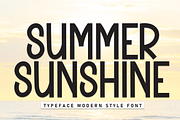 Summer Sunshine | Script Font, a Script Font by Scratchones (Thumbnail 1 of 8)