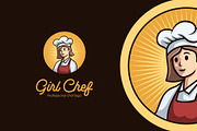 Women Chef Mascot Logo Design, a Branding & Logo Template by Agung_cs (Thumbnail 2 of 2)