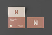 Bi-Fold Business Card Mock-up, an Advertising Mockup by zippypixelstudio (Thumbnail 10 of 11)