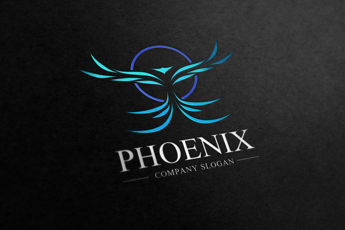 Blue Phoenix, a Branding & Logo Template by Vectorwins Premium Shop
