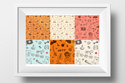 Pirate doodles set +8patterns, an Illustration by Hala (Thumbnail 3 of 5)