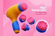 Cosmetic 3D Icons, an Object 3D Model by Rakata Studio (Thumbnail 3 of 7)