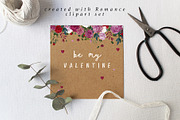 Romance Watercolor Clipart, an Illustration by Twigs and Twine (Thumbnail 2 of 6)