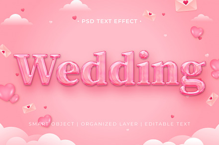 Wedding Text Effect