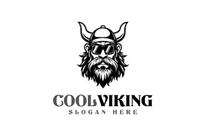 Cool Viking Logo, a Branding & Logo Template by Pixes