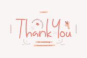 Roselove Playful Handwritten Font, a Handwritten Font by infernostudio3 (Thumbnail 11 of 11)