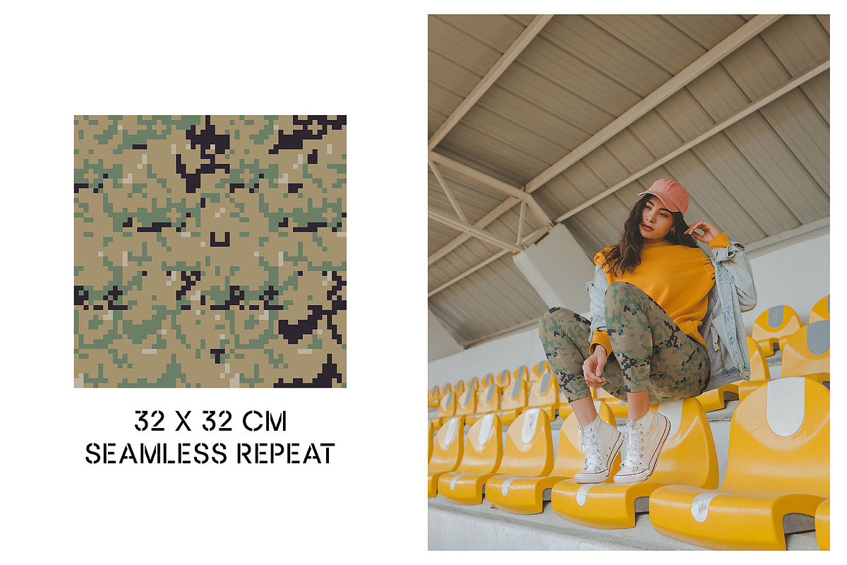 MARPAT CAMO SEAMLESS PATTERN, a Pattern Graphic by Article Reform (Photo 2 of 3)