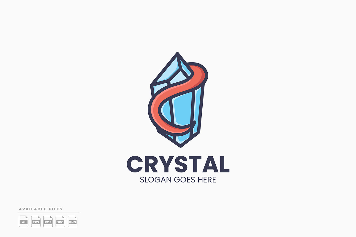 Crystal Logo, a Branding & Logo Template by Zeer Graphic
