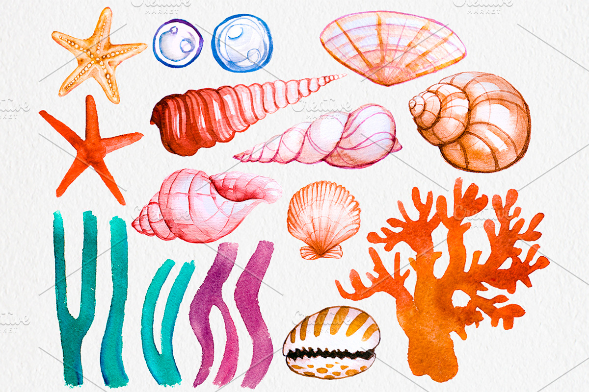 Watercolor Tropical Fishes, an Illustration by Anna Faun (Photo 3 of 4)