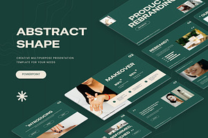 Abstract Shape - Powerpoint, a Presentation Template by AQR Studio
