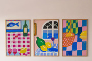 French Riviera Bohemian Posters, a Food Illustration by Ayya Studio (Thumbnail 6 of 8)