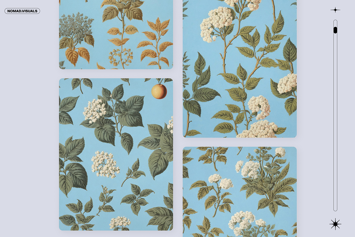 Plants & Flowers Illustrations, a Background Graphic by Nomad Visuals (Photo 2 of 14)