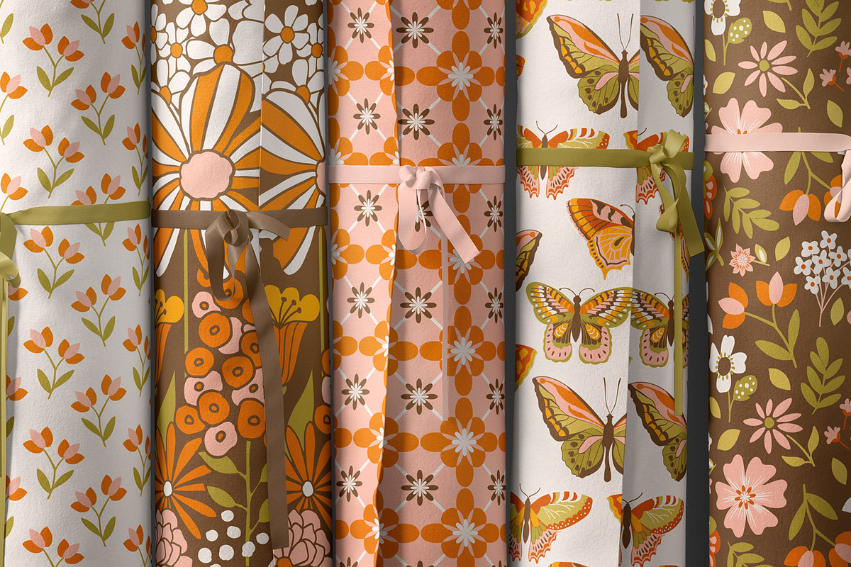 Happy Day Retro Graphics & Patterns, an Illustration by Wild Twig Co (Photo 10 of 13)