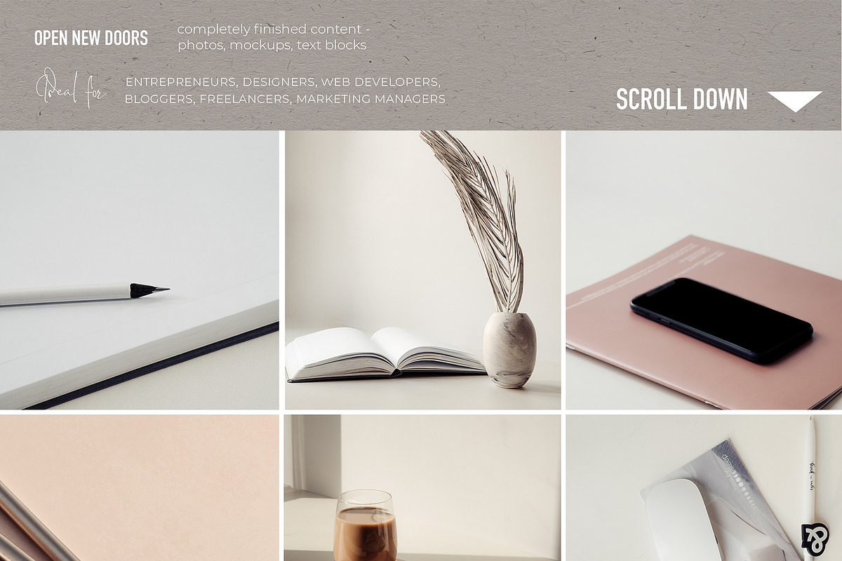Minimalism. Feed №8, a Social Media Template by OntheMoon (Photo 9 of 11)