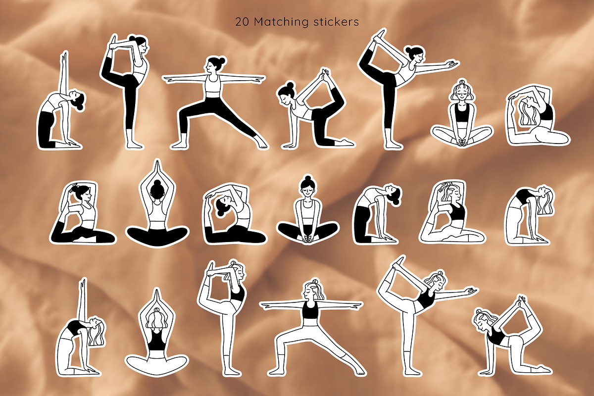 Do Yoga : Line Art Illustrations, a Person Illustration by Greywitch_Lola (Photo 3 of 10)