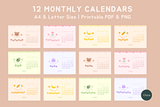 Cute Pastel 2022 Calendar & Planner, an Education Illustration by Clairee Design Studio (Thumbnail 9 of 13)