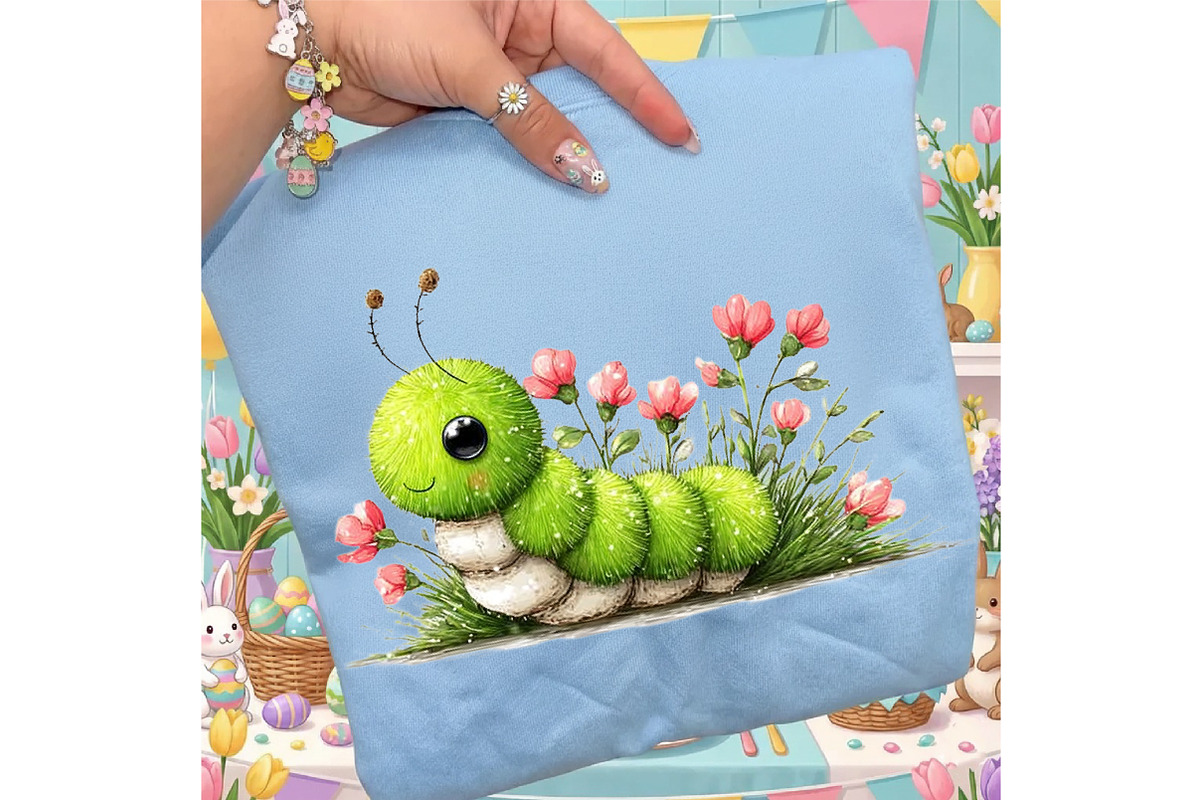 Whimsical Spring Clipart, an Illustration by designcity5 (Photo 5 of 5)
