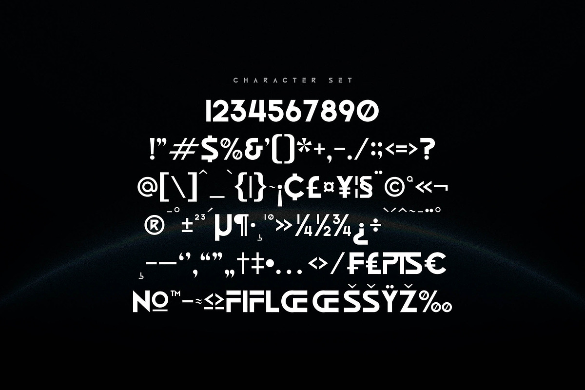 Black Future Modern Futuristic Font, a Serif Font by Storytype Studio (Photo 13 of 15)