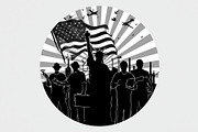 Worker Silhouette Vector Set, an Illustration by musafir_fashion (Thumbnail 6 of 21)