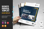 Business Proposal Template V2, a Brochure Template by JanySultana (Thumbnail 1 of 14)