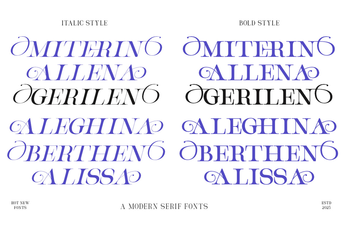 Aghetha Queen, a Serif Font by IM Studio (Photo 2 of 9)