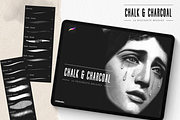 Chalk & Charcoal - Procreate Brushes, a Brush Add-On by AMStudio. (Thumbnail 5 of 6)