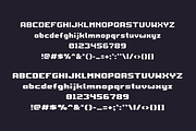 Chubby Choo - Pixel Art Font, a Font by chewkotski (Thumbnail 5 of 5)
