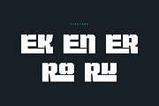 Runeki Bikers - Racing Car Font, a Sans Serif Font by Iqsiart Studio (Thumbnail 4 of 8)