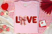 Valentines Day Love Crochet PNG, an Illustration by Canvas Craft (Thumbnail 4 of 7)