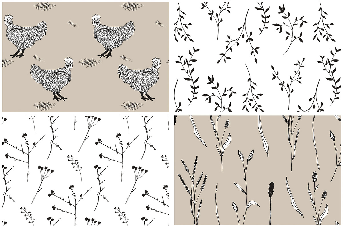 Rustic Patterns & Instagram Stories, a Pattern Graphic by Youandigraphics (Photo 17 of 18)