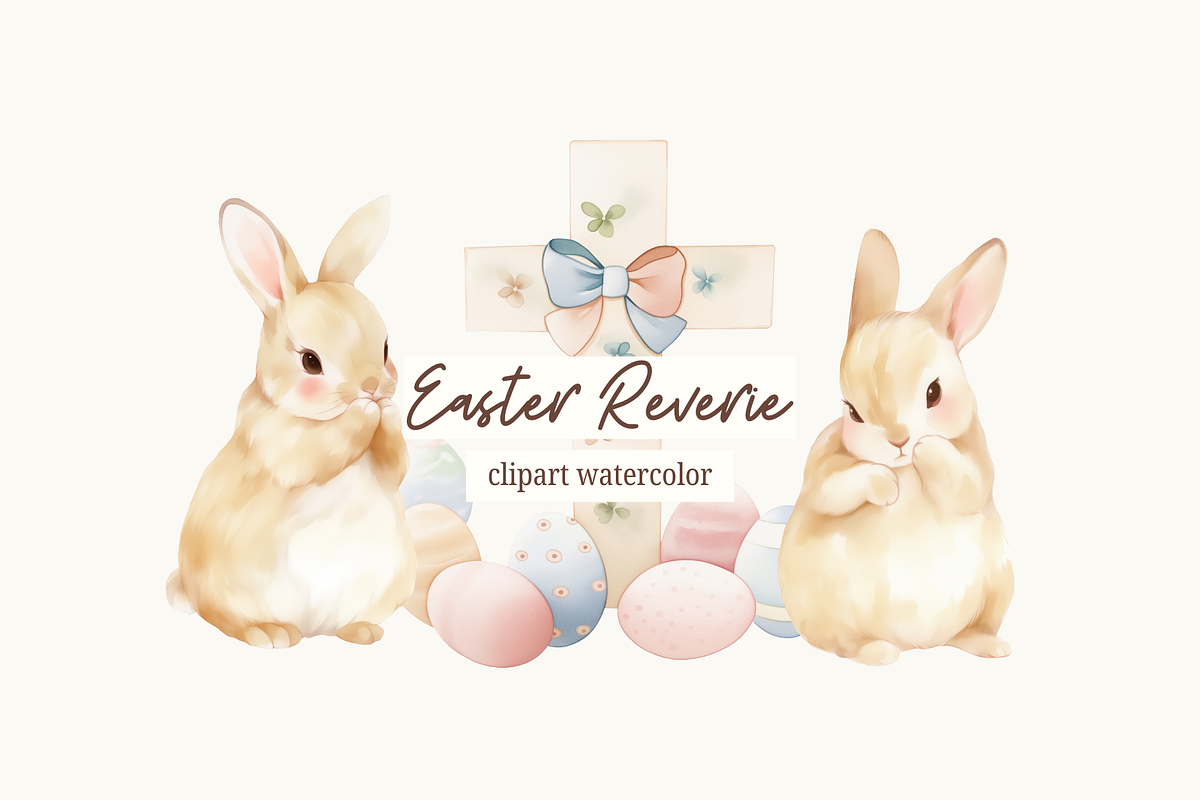 EASTER WATERCOLOR COLLECTION, an Object Graphic by Ann Creative (Photo 10 of 10)