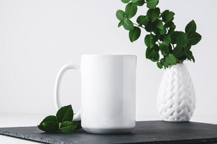 Styled Mug Mockup Stock Photo