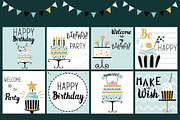Party cards and flyers big set, a Decorative Illustration by Happiestsim (Thumbnail 12 of 13)